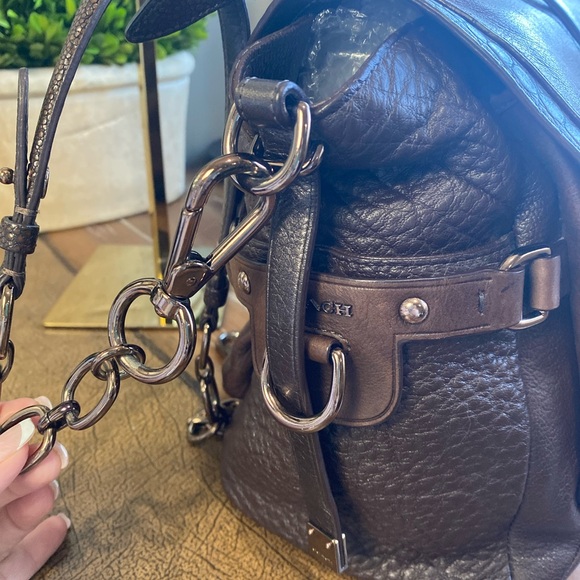 Coach Rare Pinnacle Eva Croc Embossed Handbag - Picture 12 of 12